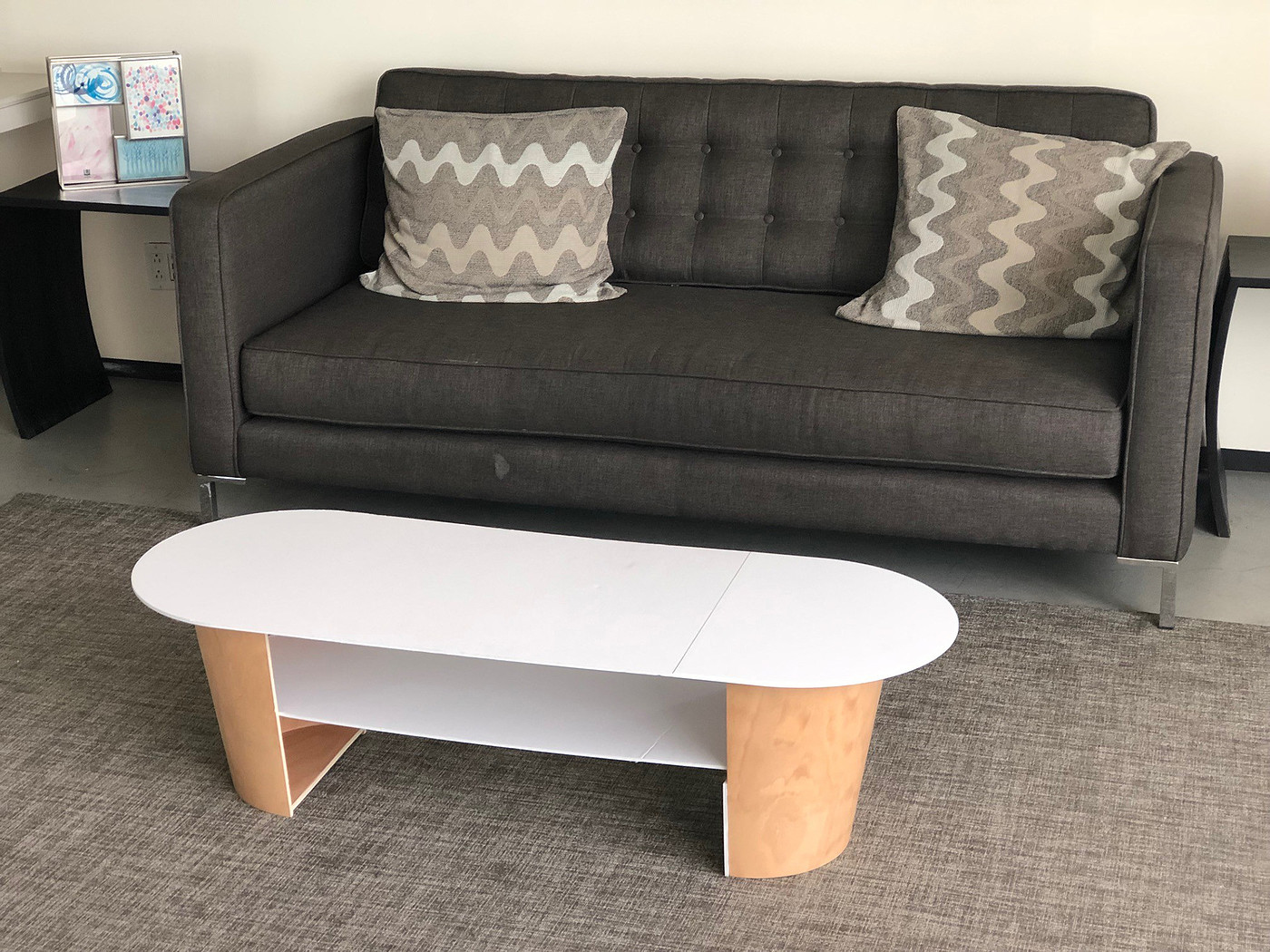 WOODROW coffee table，tea table，woodiness，