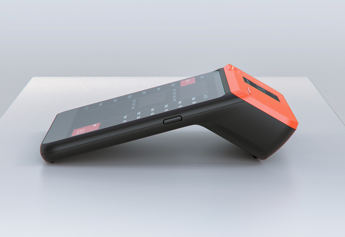 PoS，conceptual design，Credit card machine，