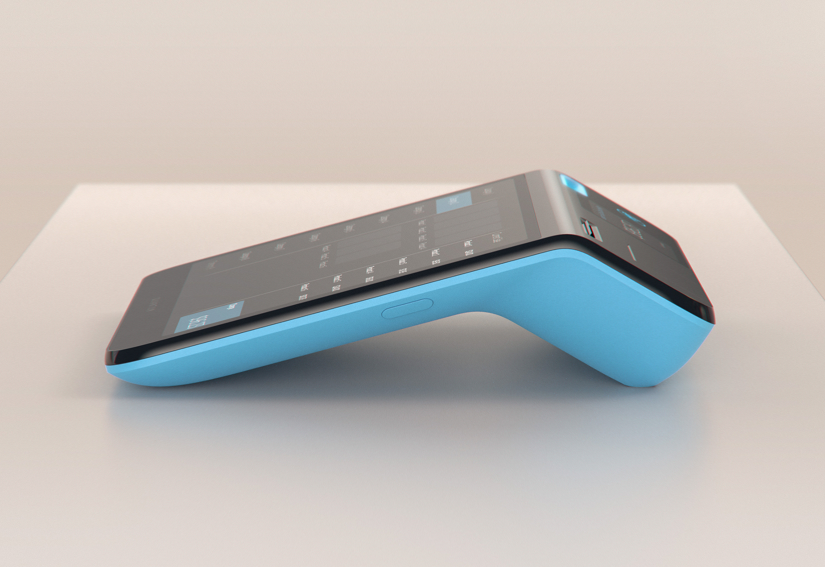 PoS，conceptual design，Credit card machine，