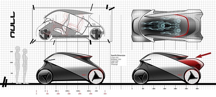 streamline，Electric vehicle，conceptual design，