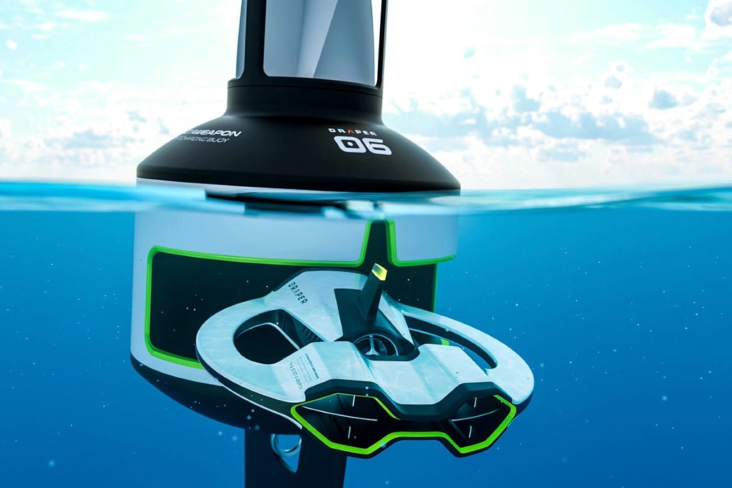 Draper，Underwater vehicle，industrial design，product design，