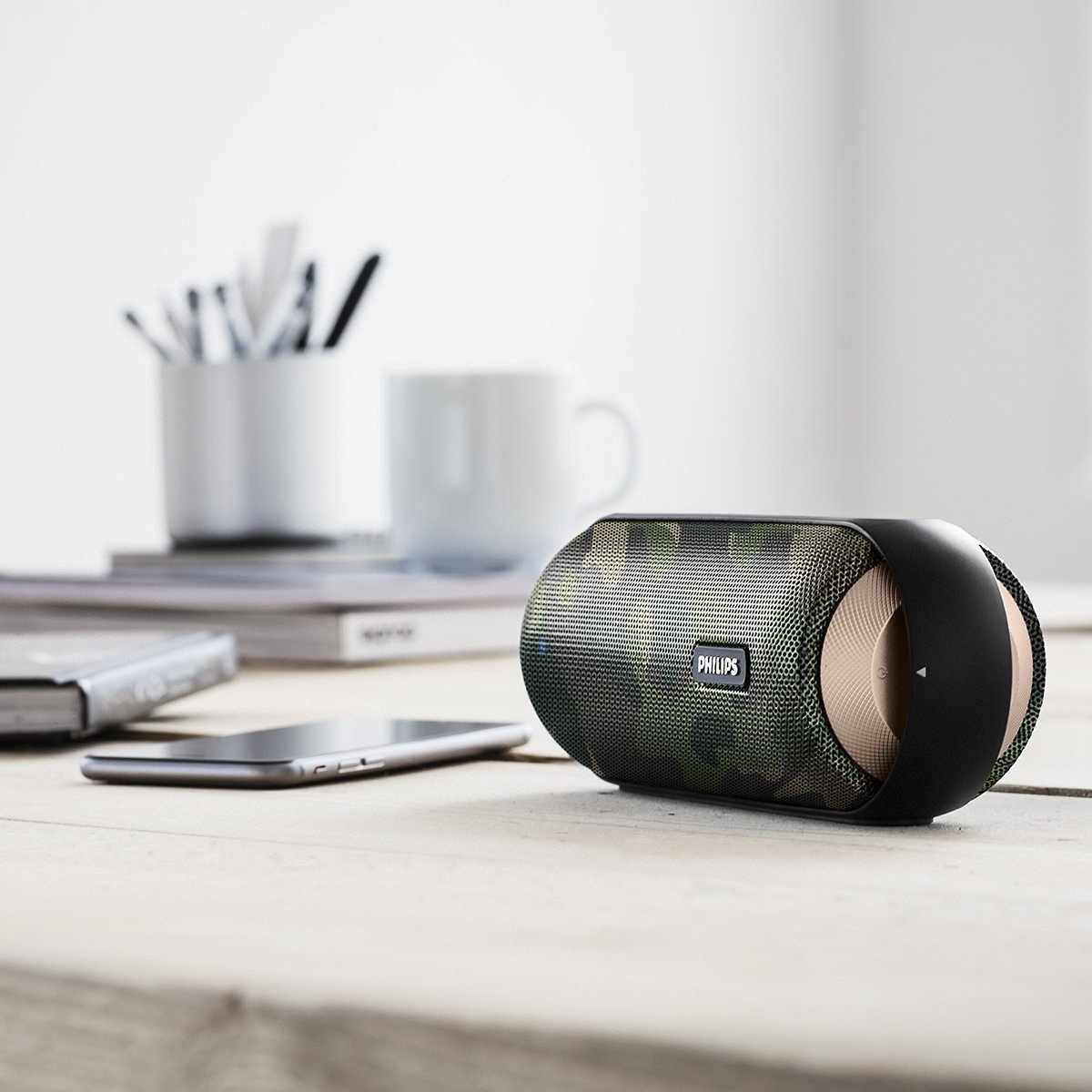 Philips，philips，outdoors，Bluetooth，sound，waterproof，camouflage，on foot，Travel products，