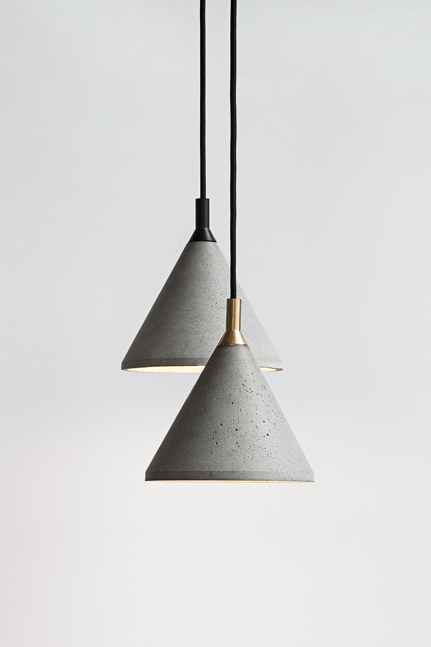 concrete，a chandelier，texture，
