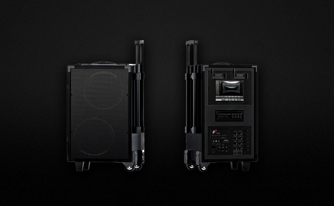 loudspeaker box，Portable power amplifier，product design，industrial design，Electrical design，