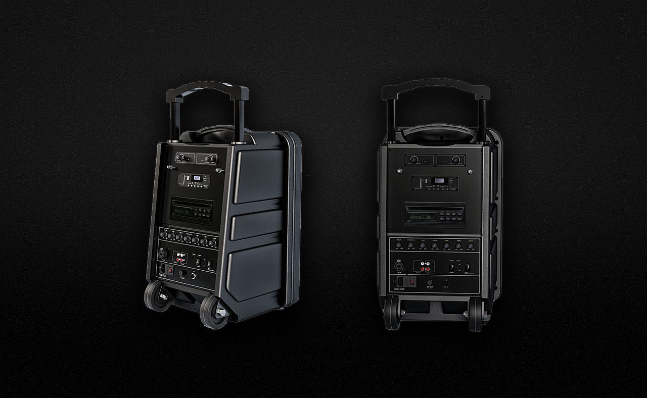 loudspeaker box，Portable power amplifier，product design，industrial design，Electrical design，