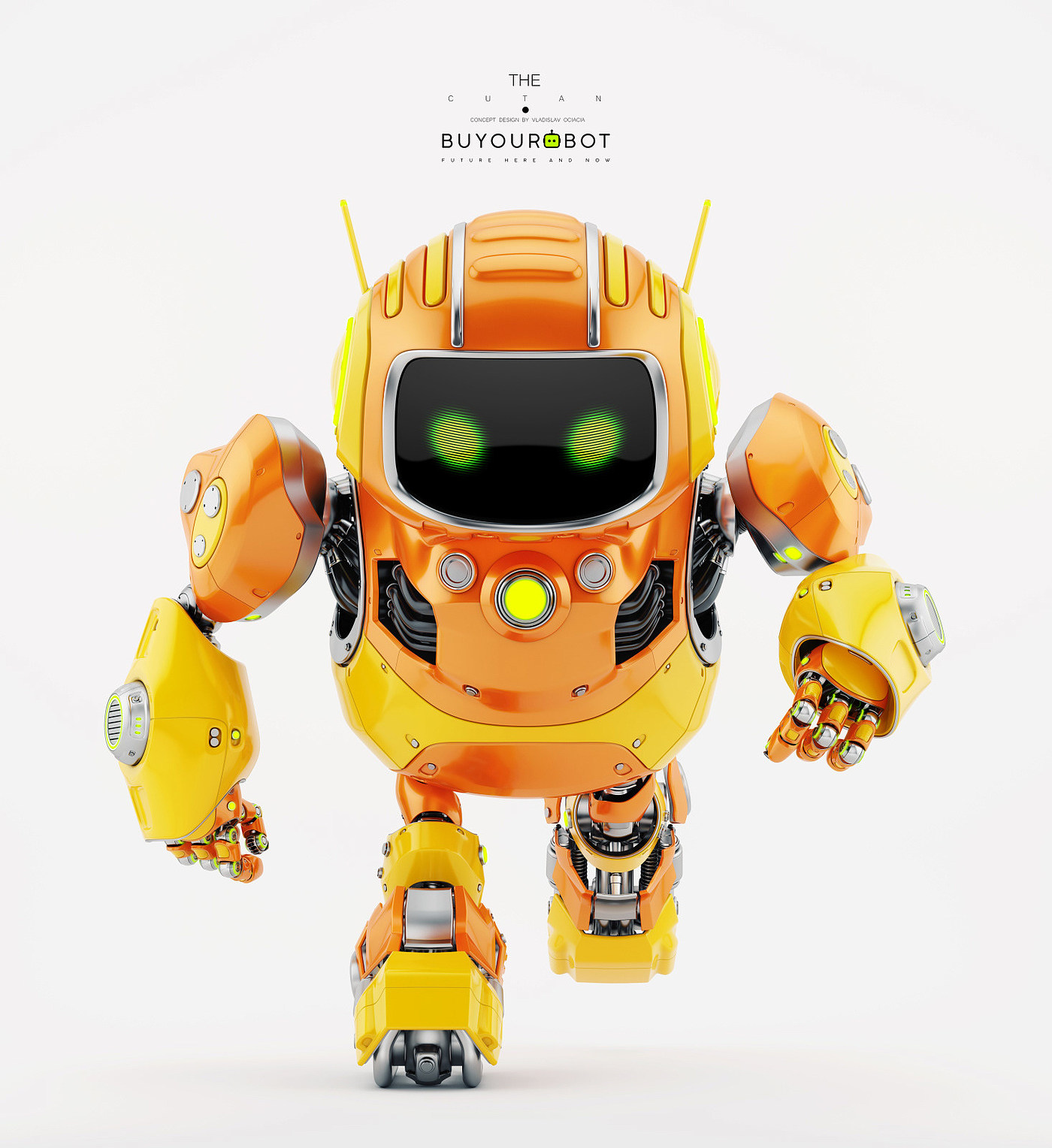 lovely，children，Shape design，robot，Character design，