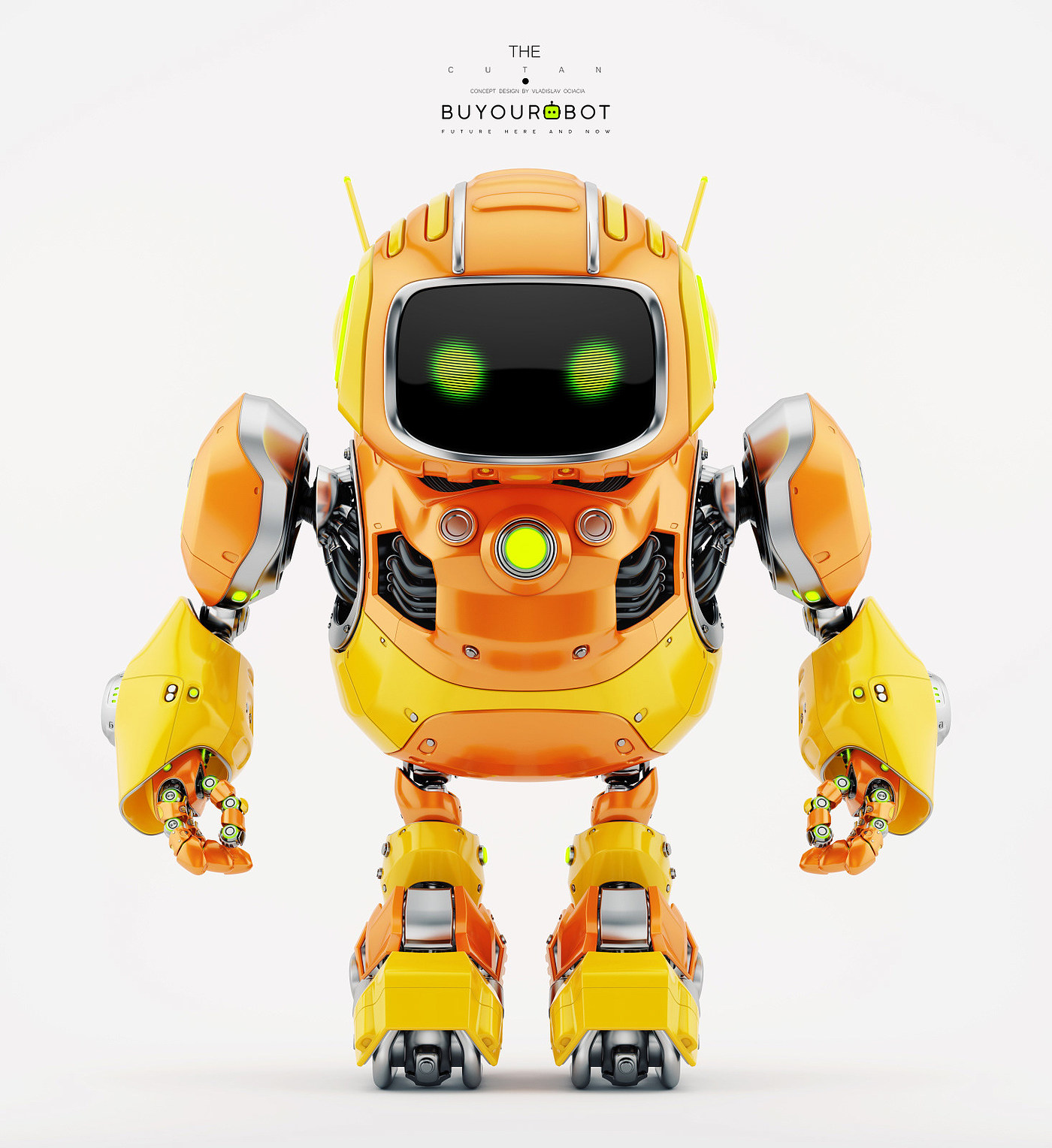 lovely，children，Shape design，robot，Character design，