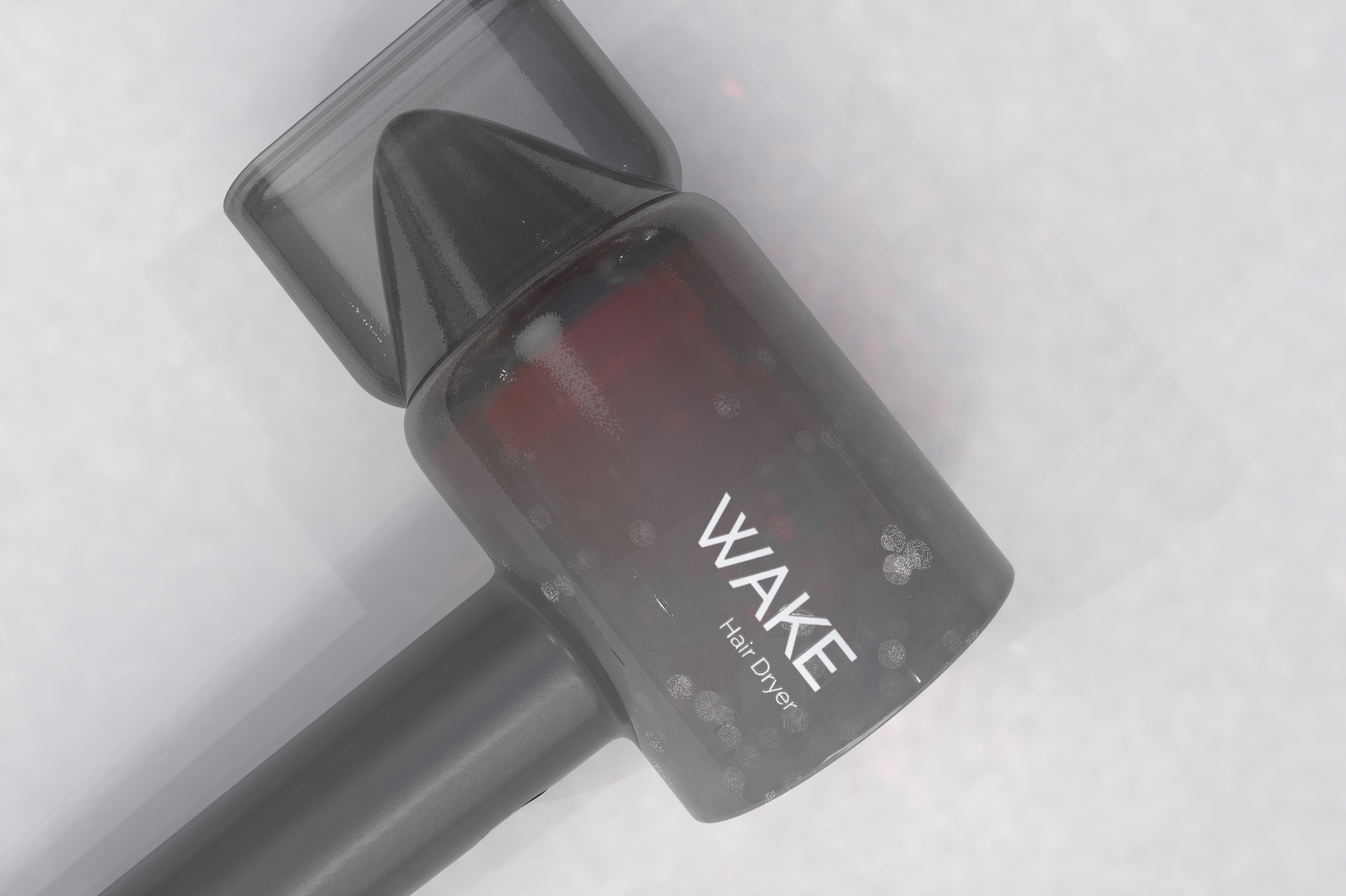 Rendering exercise，hair drier，