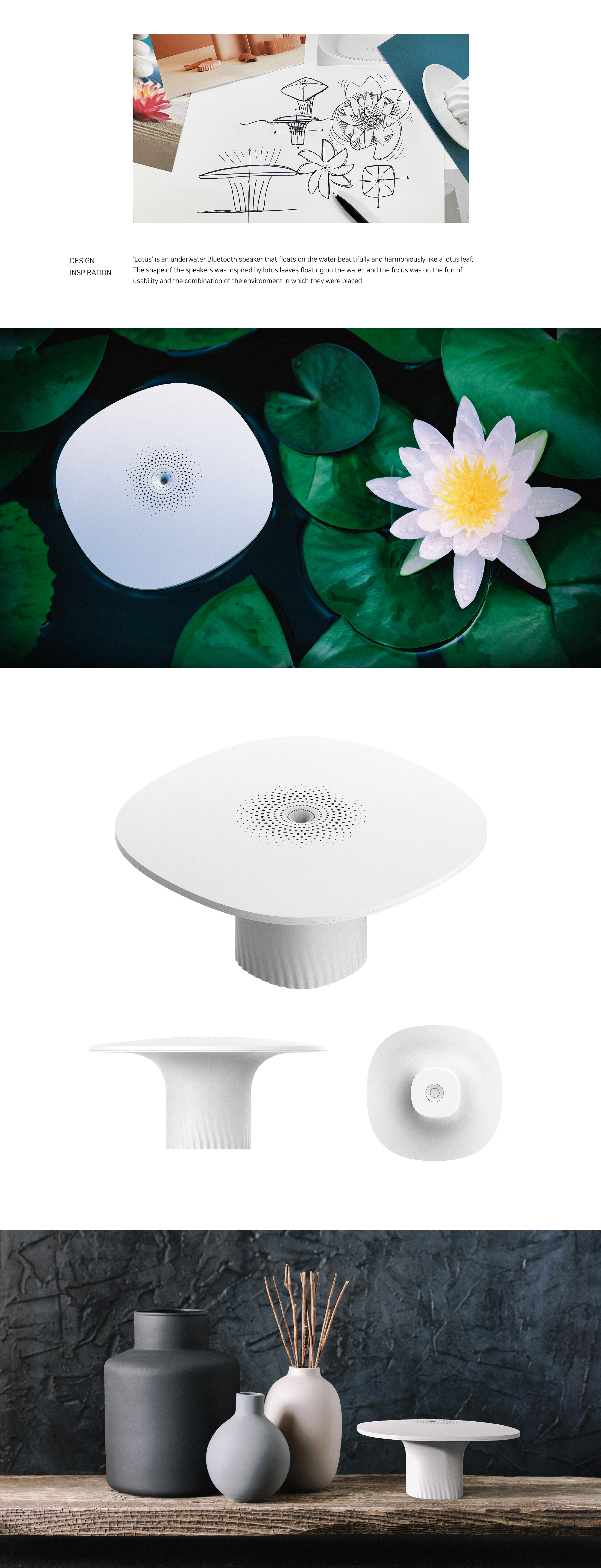 waterproof，loudspeaker box，Lotus，