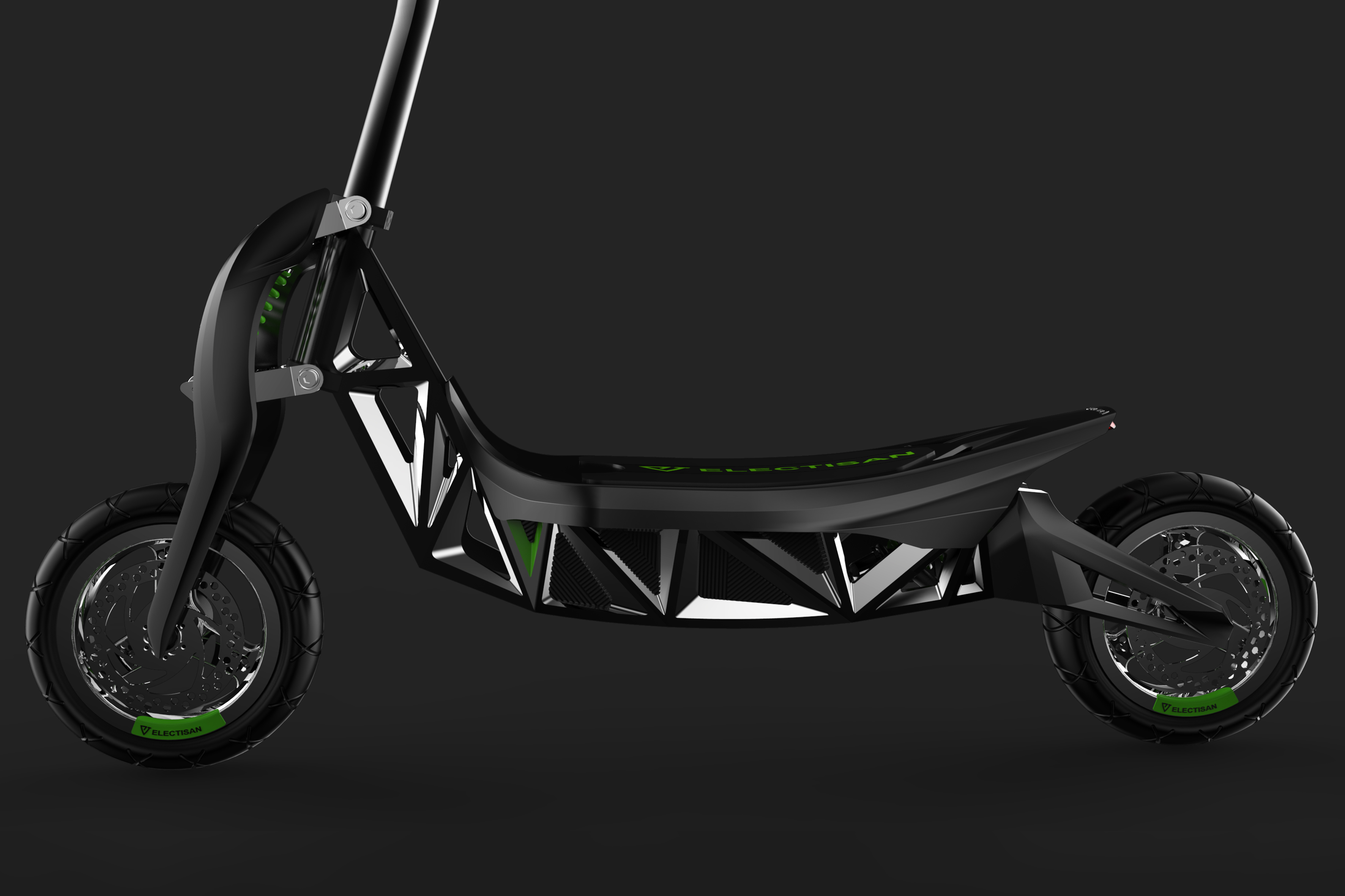 Off road, outdoor, scooter, extreme sports，