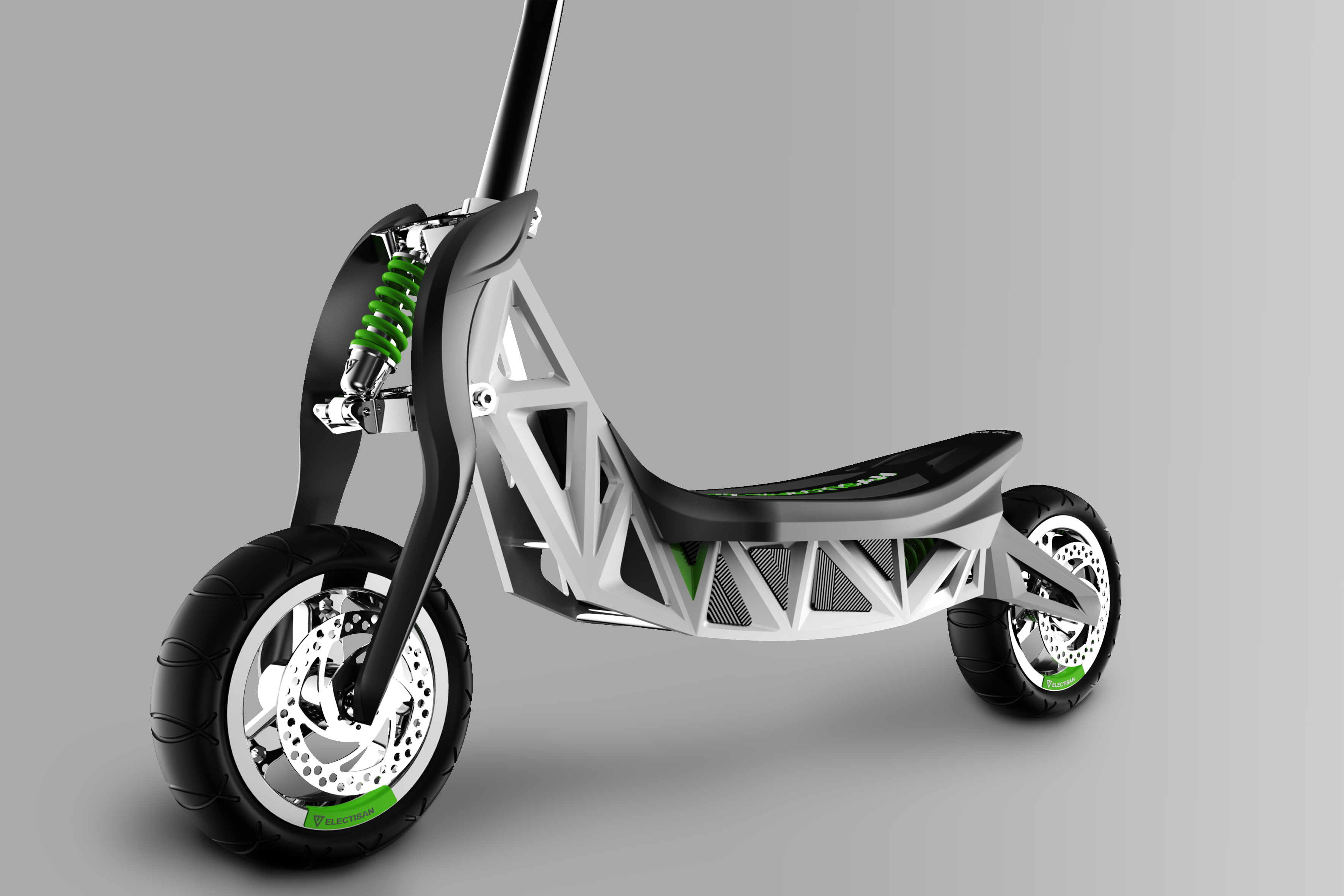 Off road, outdoor, scooter, extreme sports，