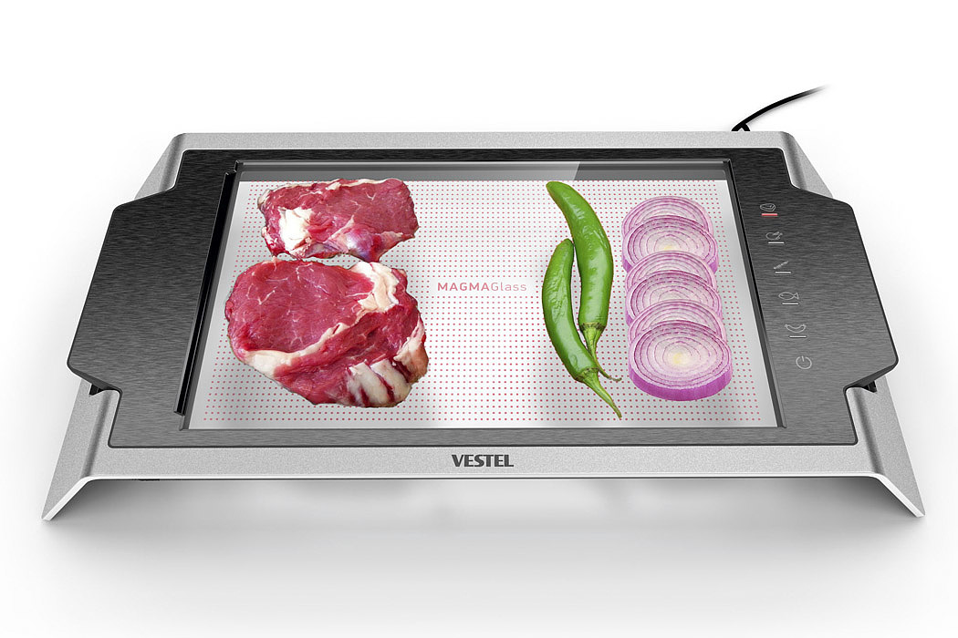 Burak Keseci，Magma Glass，Grill，product design，
