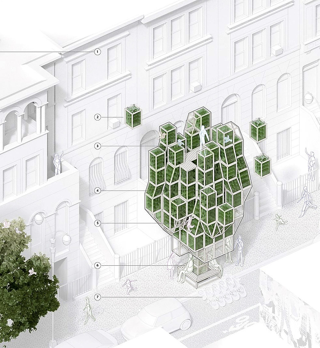 Vertical farm，Architectural design，modularization，