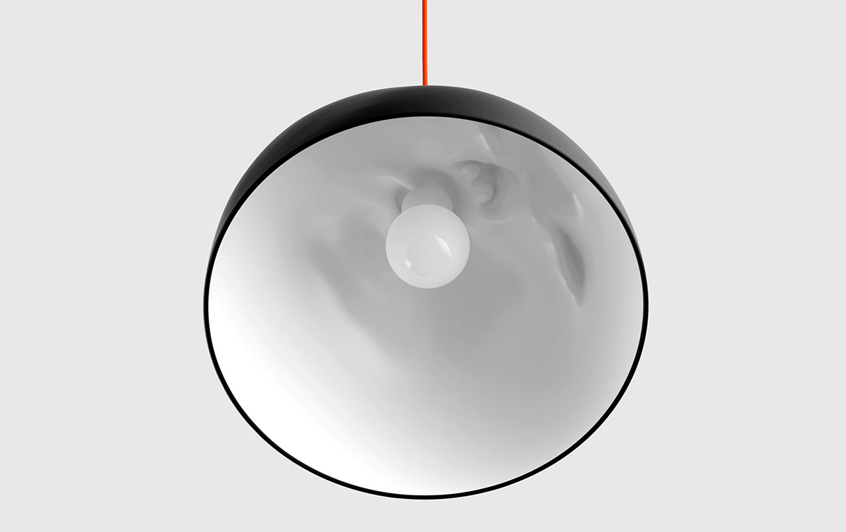 Lamp design，black，Hand drawn，