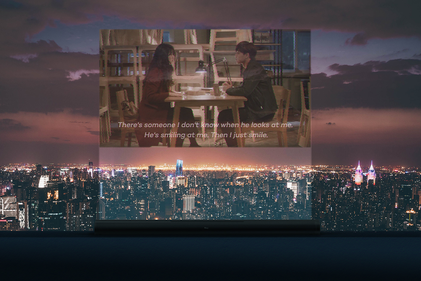 ray，Ultra short range projector，black，