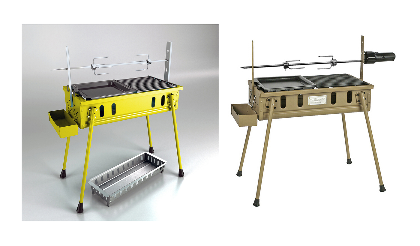 Barbecue rack，Sheet metal design，Structural design，industrial design，product design，