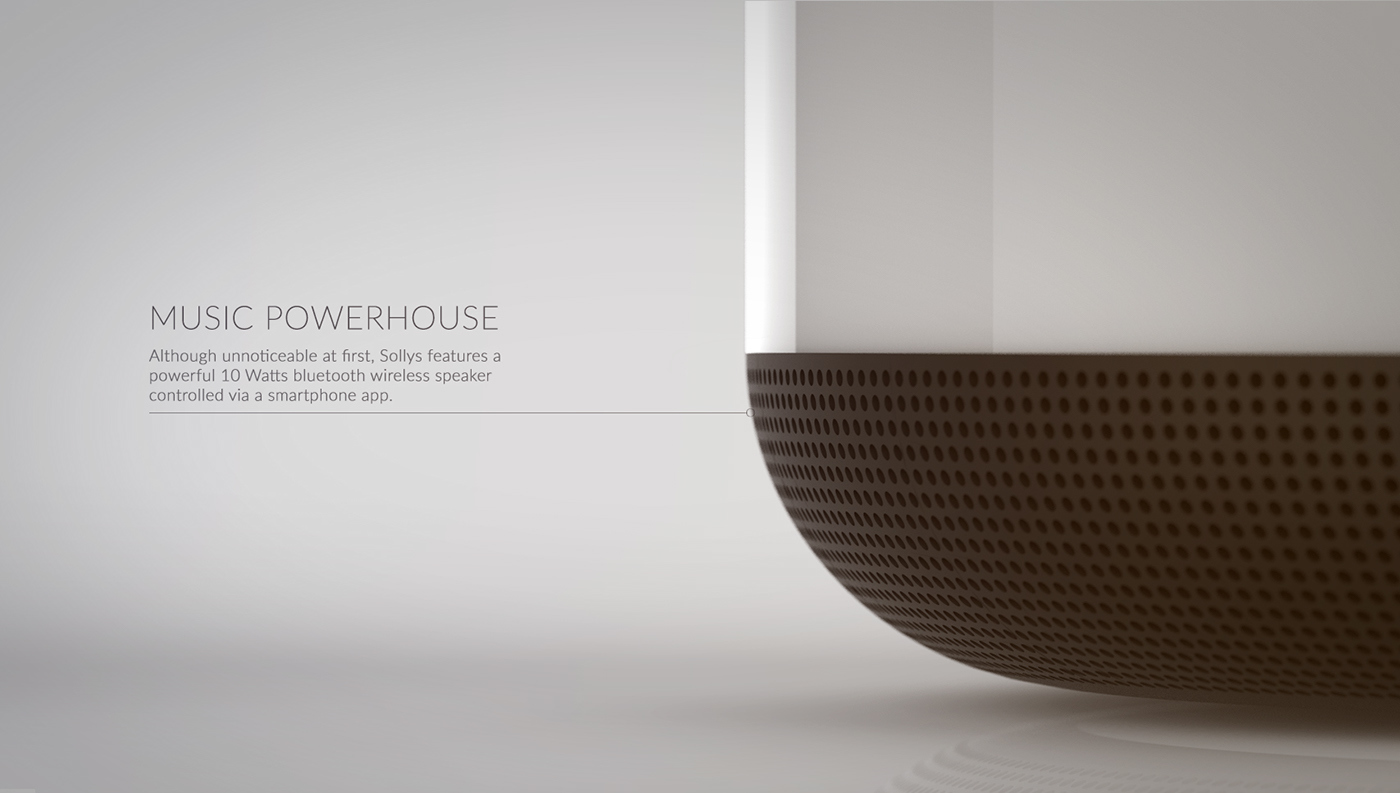 speaker，Simplicity，smooth，Natural fashion，lithe，solar energy，