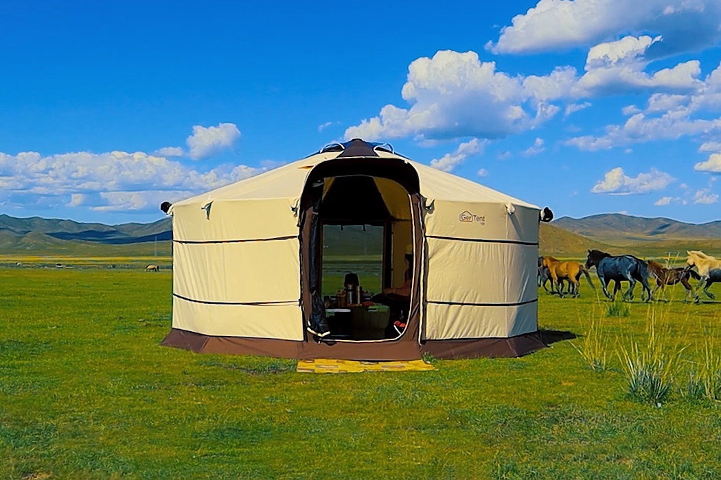 GerTent，Mongolian yurts，Tent，Outdoor equipment，