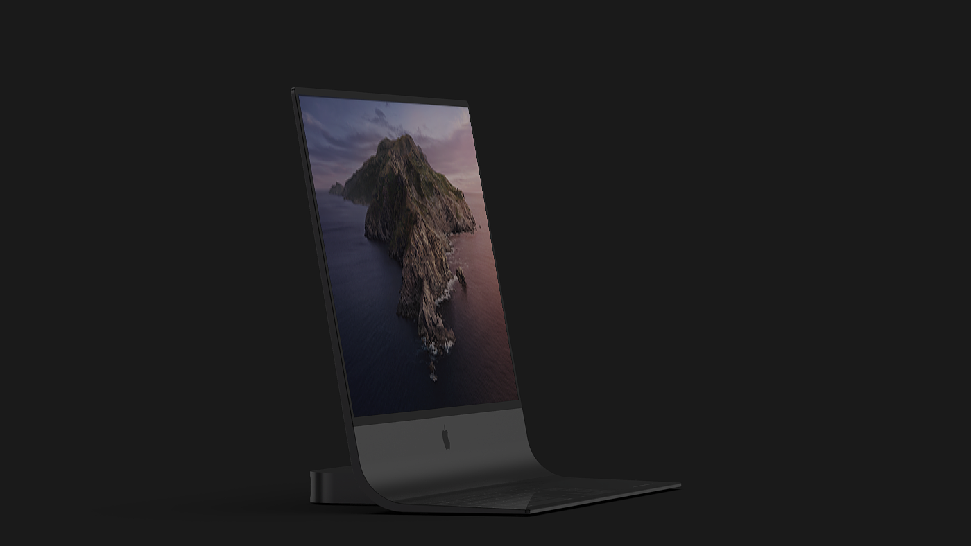 computer，Curved screen，Apple，patent，monitor，