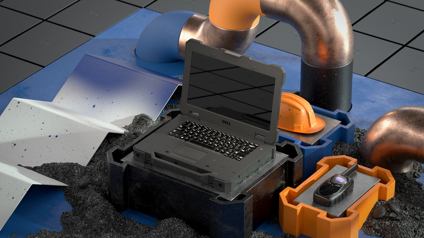 Notebook computer，Dale，cg，Art，