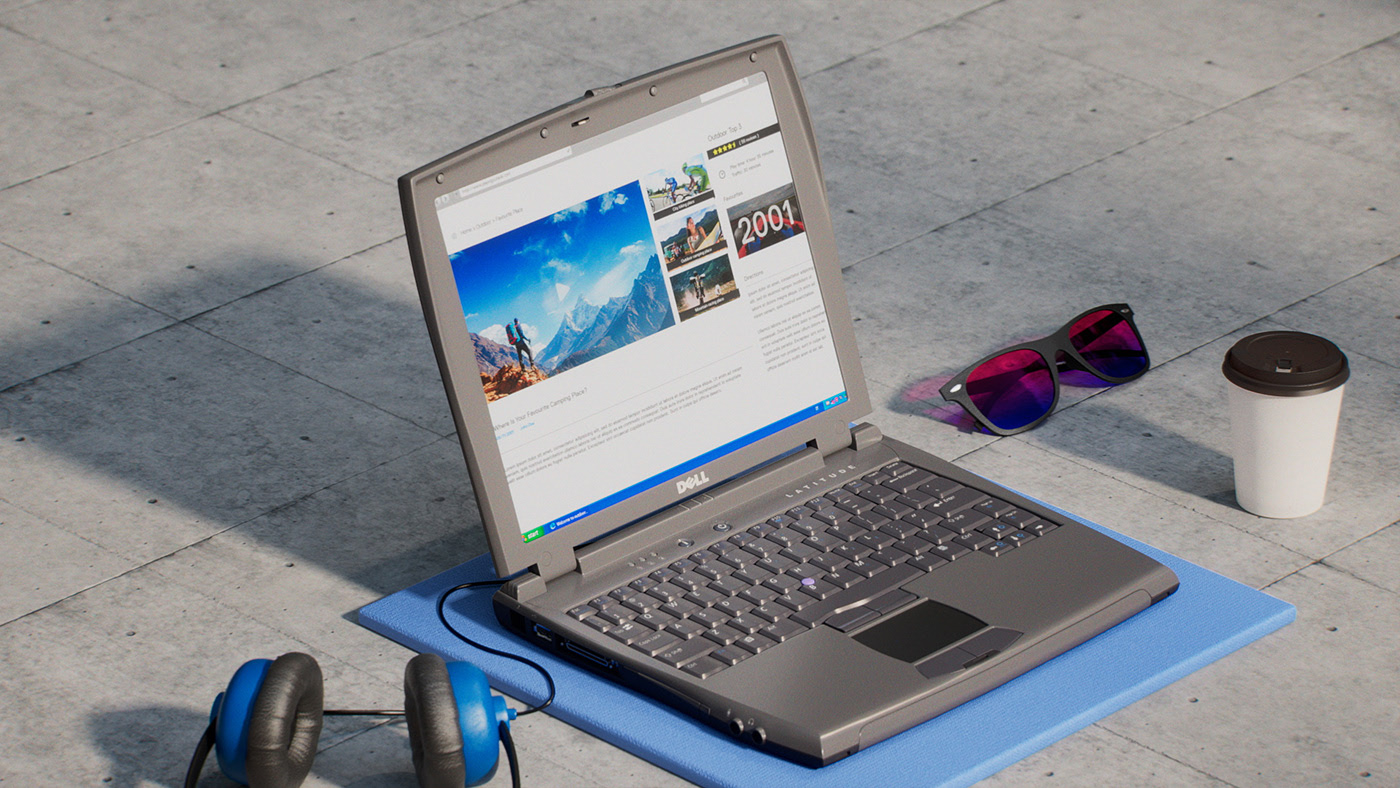 Notebook computer，Dale，cg，Art，