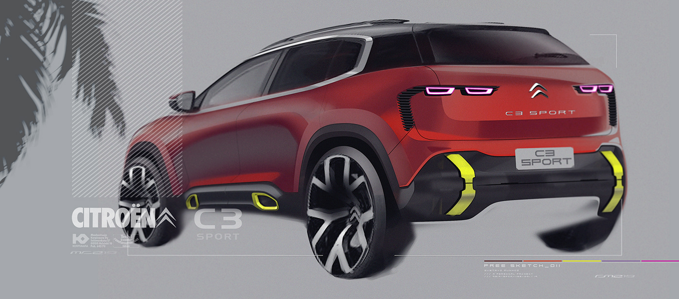 sketch，Hand drawn，automobile，