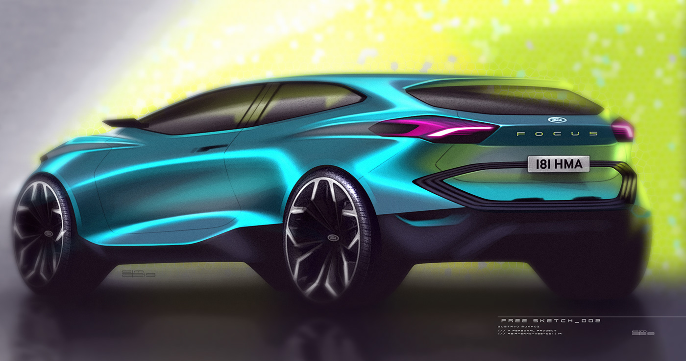 sketch，Hand drawn，automobile，