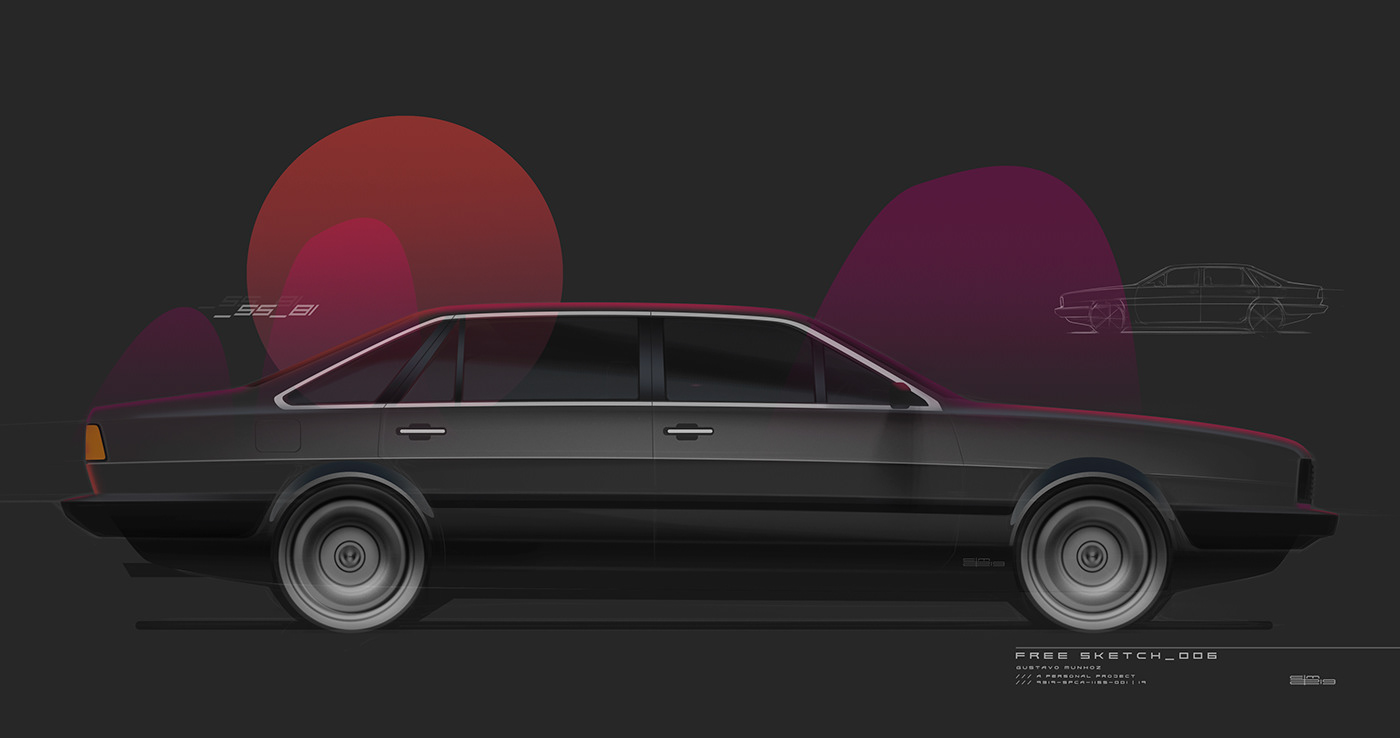 sketch，Hand drawn，automobile，