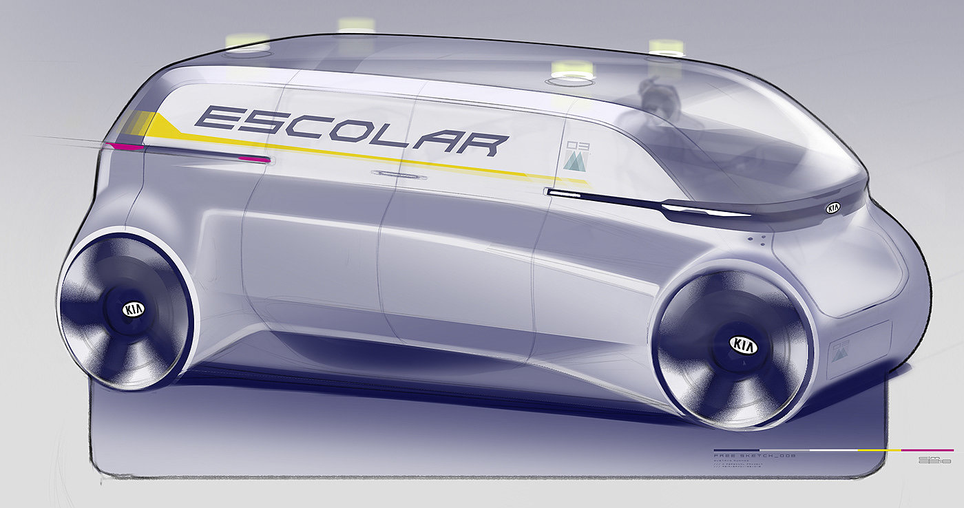 sketch，Hand drawn，automobile，