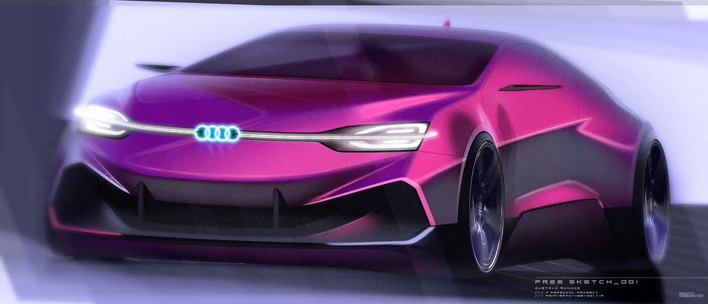 sketch，Hand drawn，automobile，