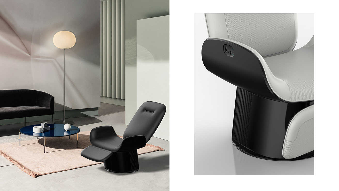 chair，Design，massage，Simple style，