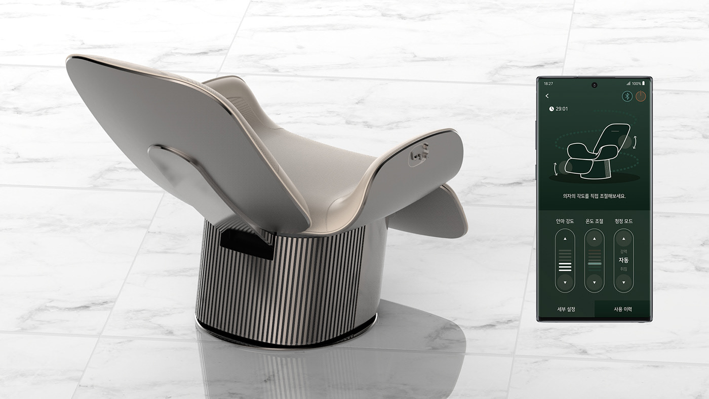 chair，Design，massage，Simple style，