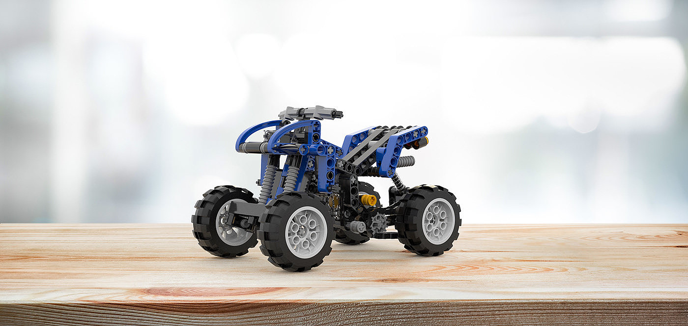 Lego，modeling，Render，3d，