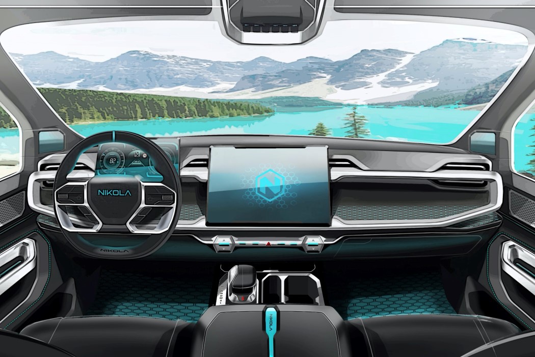 NIKOLA，automobile，Pickup，Design aesthetics，