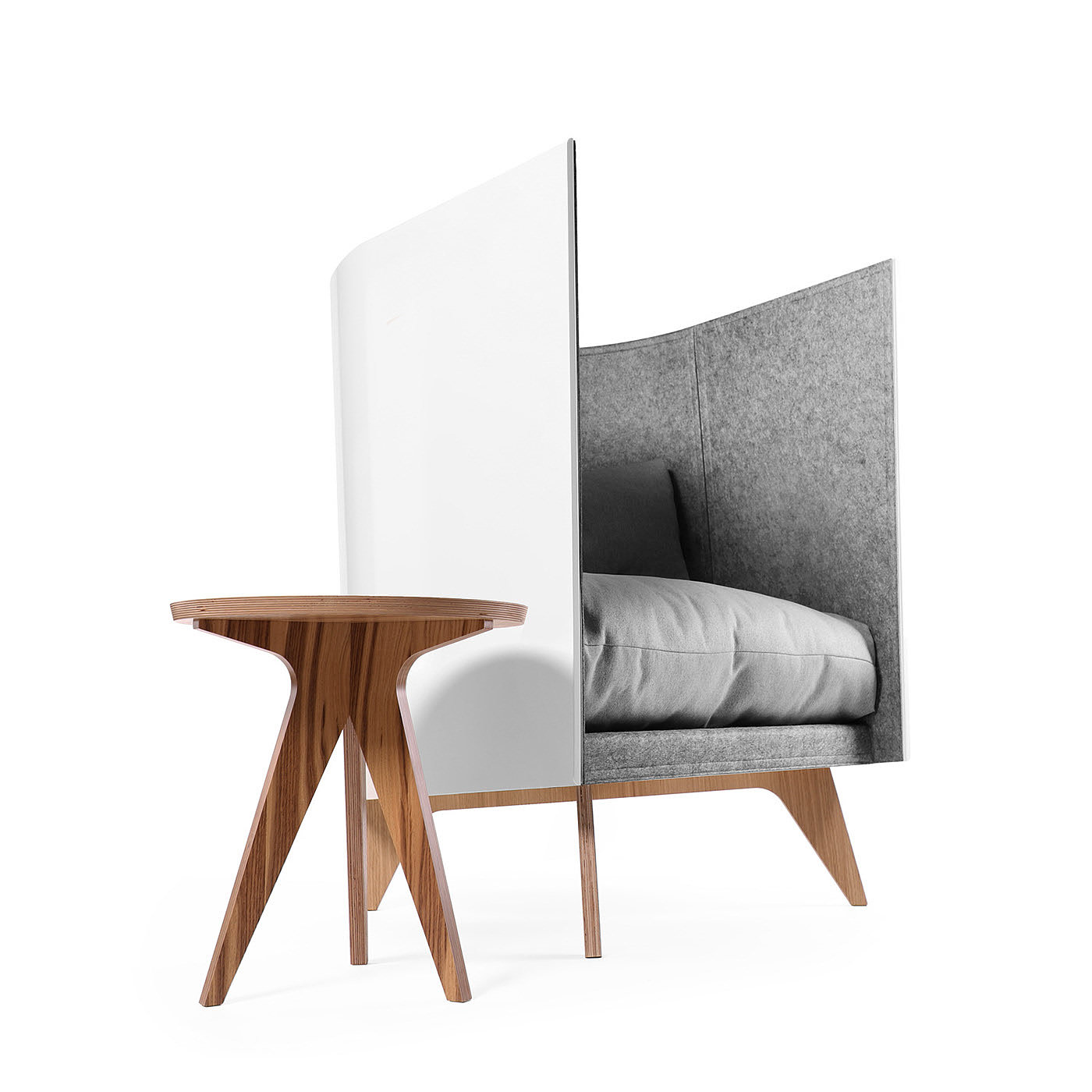 chair，felt，Private space，deck chair，
