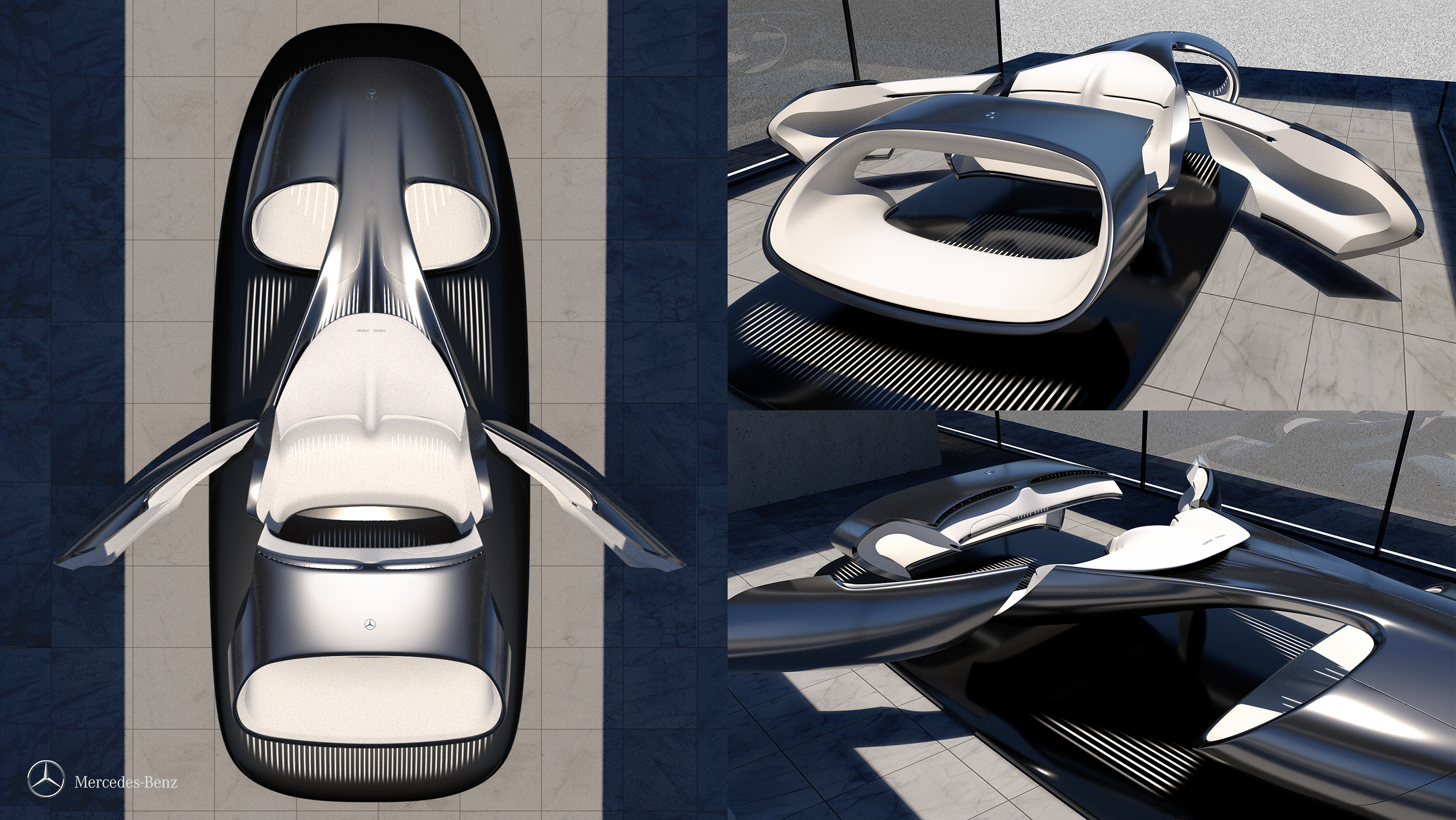 mercedes，Automobile design，Interior，