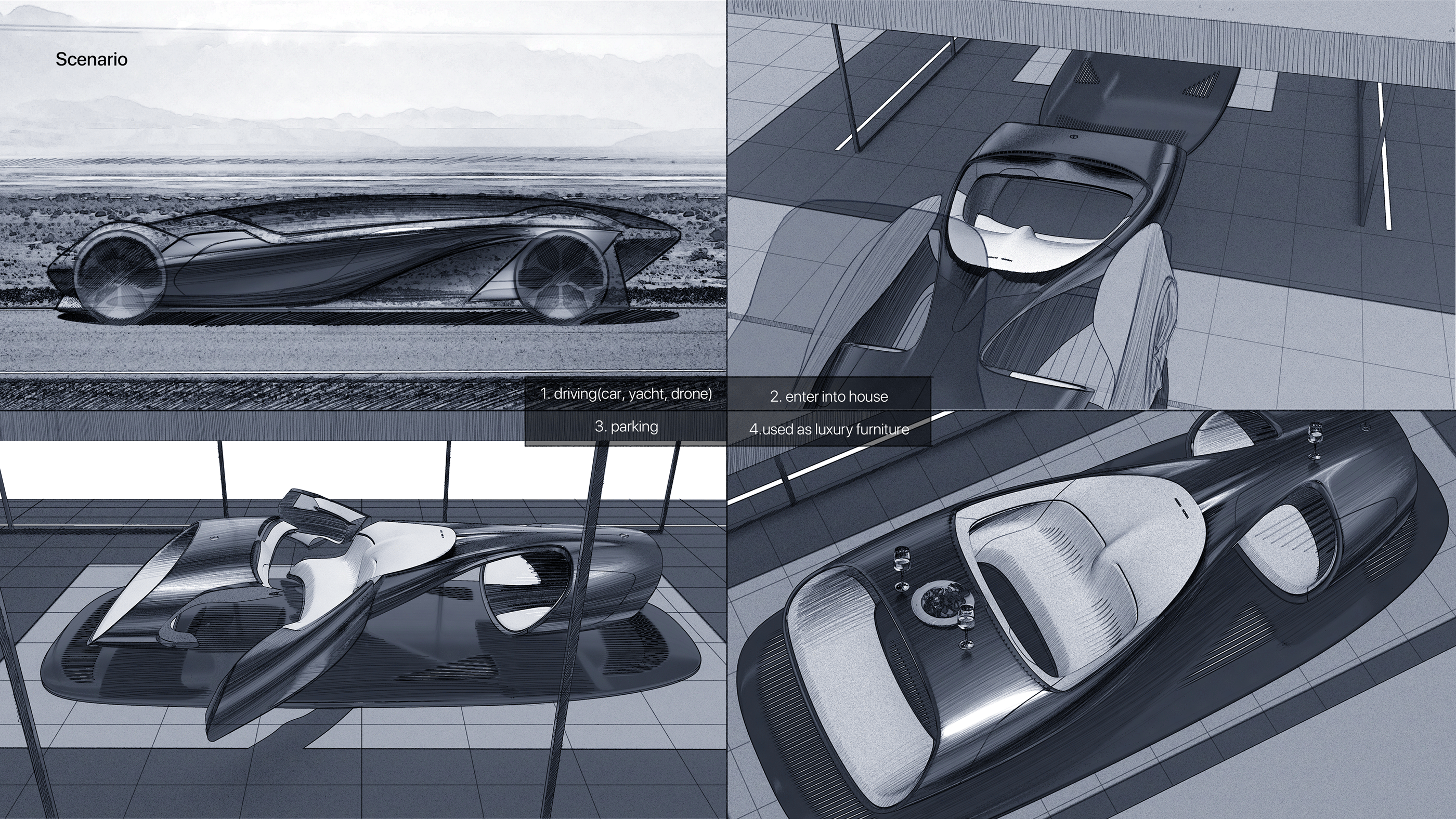 mercedes，Automobile design，Interior，