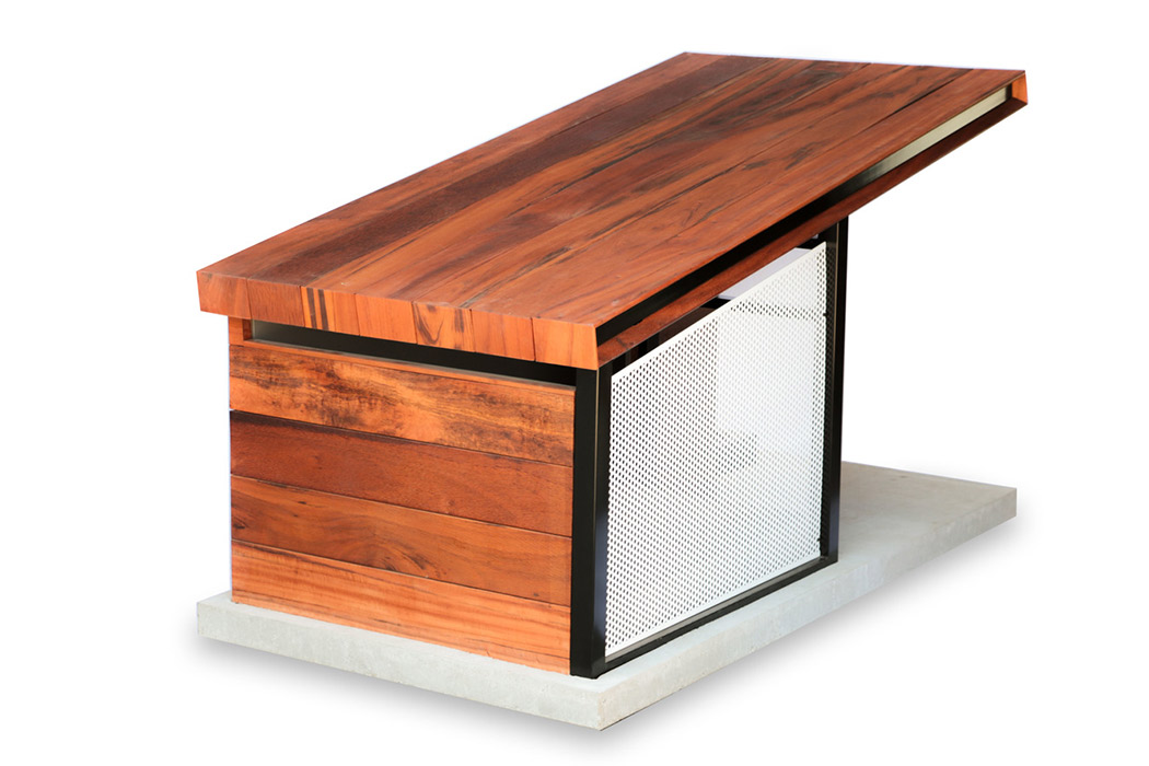 MKD9 Dog House，kennel，teak，