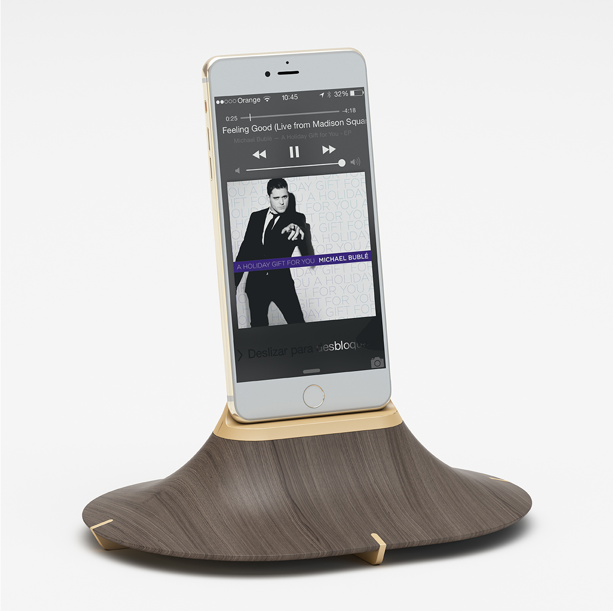 Mobile phone bracket，wood，Simplicity，convenient，originality，