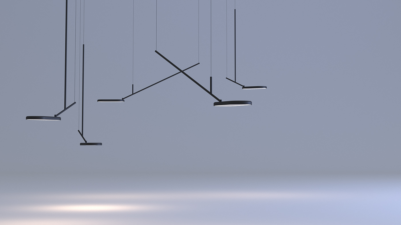 SVN studio，a chandelier，Lighting tools，furniture，