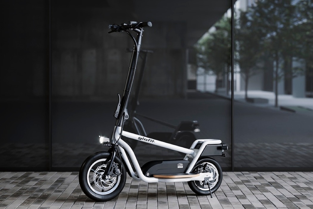 工业设计，交通工具，电动滑板车，X-Scooter LOM，