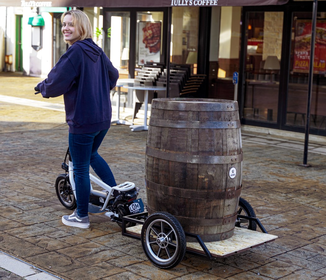 industrial design，vehicle，Electric scooter，X-Scooter LOM，