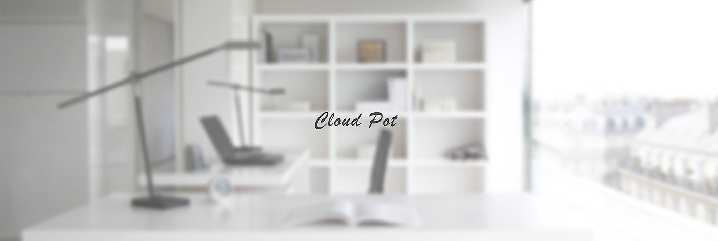 Cloud Pot，灯，创意，照明工具，