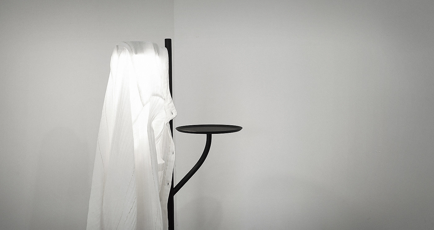 "Äste" / Stand Light，lamps and lanterns，coat hanger，product design，