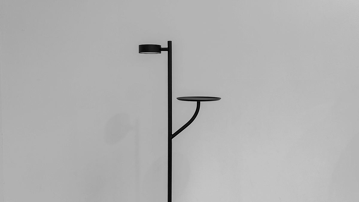 "Äste" / Stand Light，lamps and lanterns，coat hanger，product design，