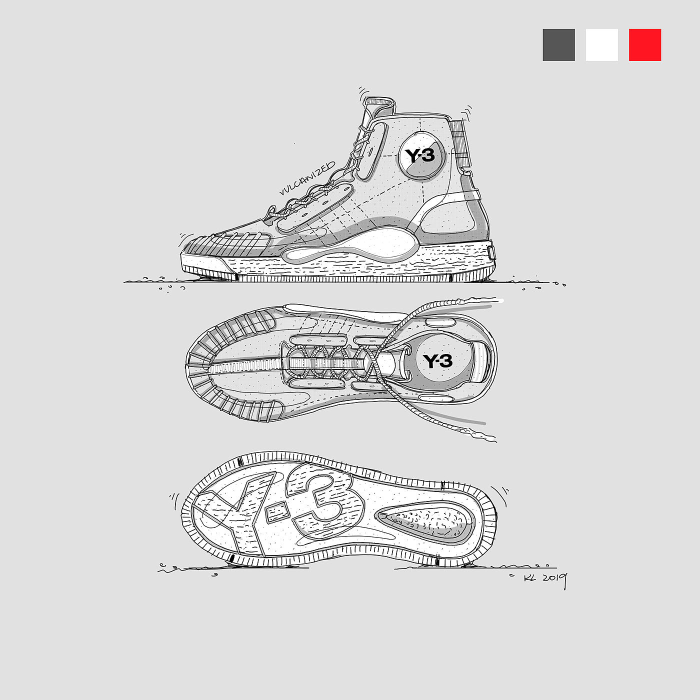 product design，shoes，motion，Hand drawn，