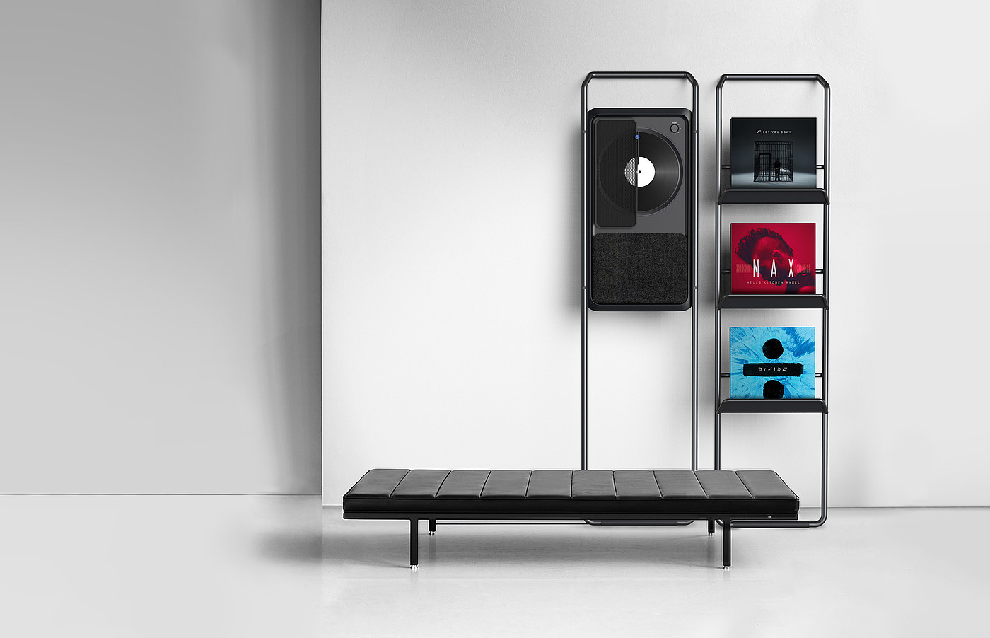 DUDE，stand，music，record rack，