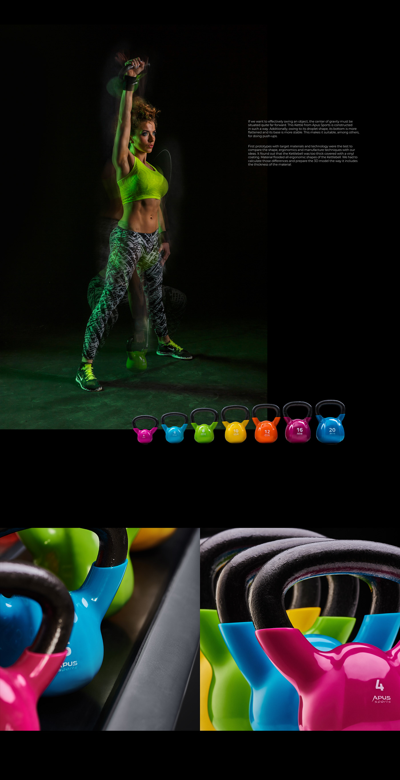 Bodybuilding，Kettlebell，Ergonomics，motion，