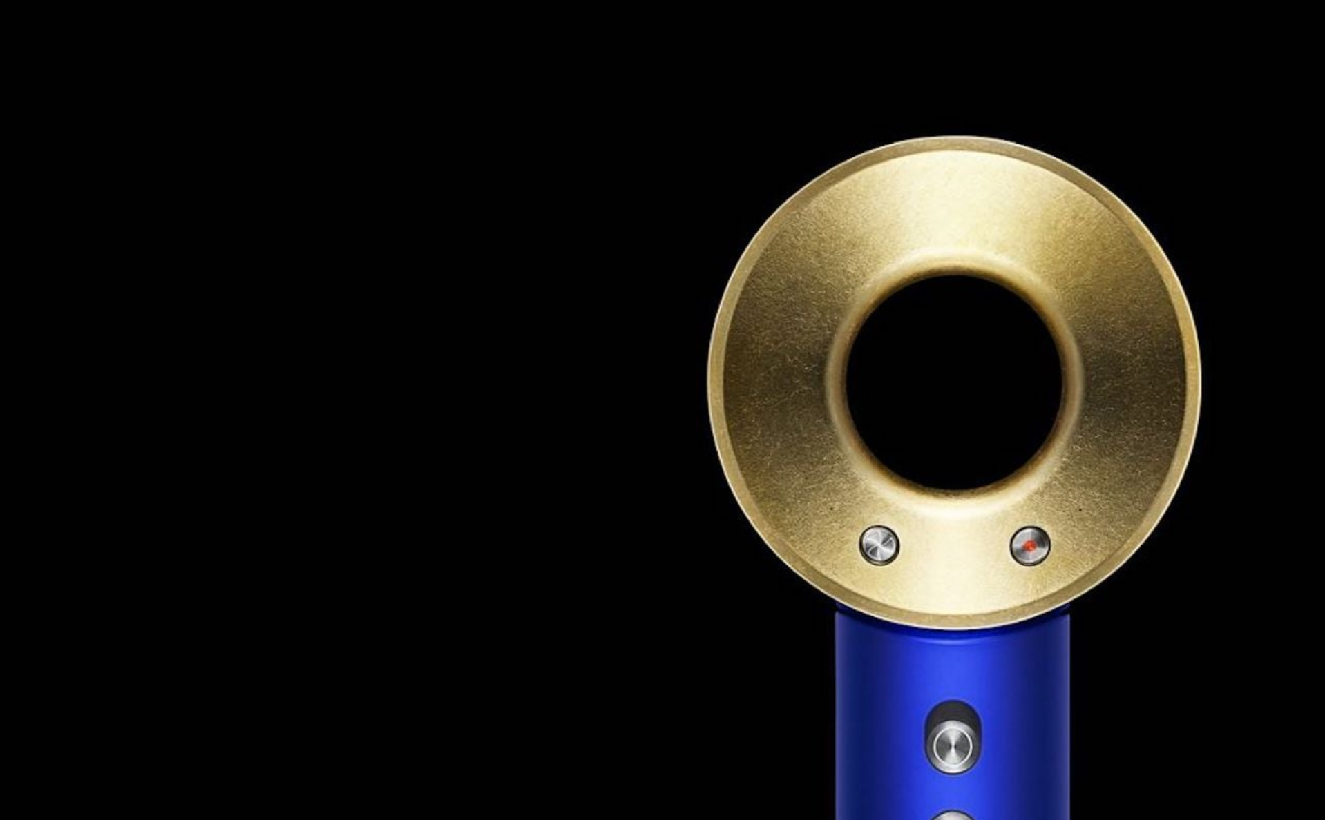 戴森超音速金色吹风机设计欣赏