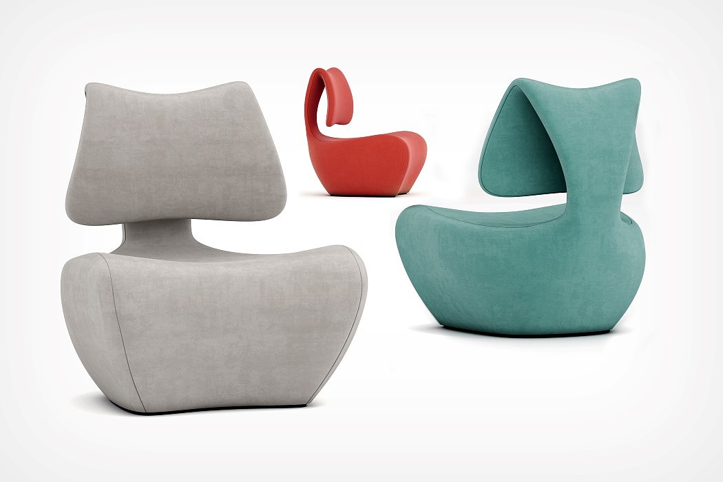 沙发，椅子，桌子，时尚，极简主义，